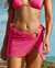 SEATONIC Bas de bikini jupe en résille Rose néon 02200057 - View1