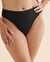 TROPIK Textured Brazilian Bikini Bottom Black 01300286 - View1