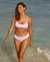 TROPIK Cross Back Bralette Bikini Top Lilac 01100259 - View1