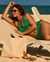EAU DE SEA Green Island Triangle Bikini Top Verdant Green 01100278 - View1