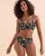 EIDON Sand & Sea Alexa D/DD/E/F Cup Bralette Bikini Top Black Tropical 35254128D - View1