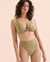 O'NEILL Saltwater Solids Knotted Triangle Bikini Top Olive Green SP4474007T - View1
