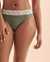 SKYE Bas de bikini bande de taille pliée Biomes Vert clair tropical SK75138 - View1