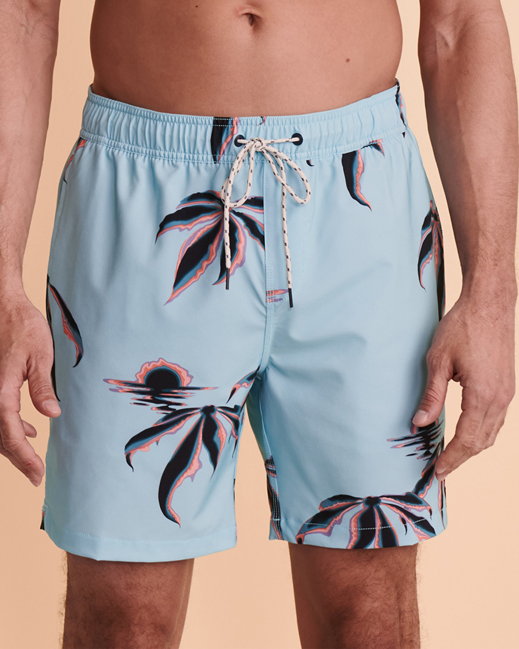 BILLABONG SUNDAYS LAYBACK Volley Swimsuit Aqua print Bikini Village