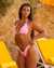 KULANI KINIS Lovebug Triangle Bikini Top Lovebug Pink TOP183LBUG - View1