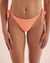 BILLABONG Tanlines Side Tie Thong Bikini Bottom Orange Peach ABJX400766 - View1