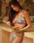 BODY GLOVE Haut de bikini bralette côtelé Romy Astrid Vert floral 39652207 - View1