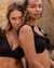 BEACHLIFE Haut de bikini triangle BLACK EMBROIDERY Noir brodé 265127-966 - View1