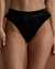 BEACHLIFE Bas de bikini taille haute BLACK EMBROIDERY Noir brodé 265218-966 - View1