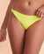 SEATONIC SOLID Brazilian Bikini Bottom Yellow 01300122 - View1