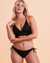 TROPIK RIB Triangle Bikini Top Black 01100134 - View1