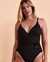 BLEU ROD BEATTIE GLAM STAND One-piece Swimsuit Black RBGS22202 - View1