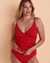 BLEU ROD BEATTIE Haut tankini BEHIND THE SEAMS Rouge RBSM22496 - View1