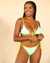 DIPPIN'DAISY'S COVE Triangle Bikini Top Mojito D4103 - View1