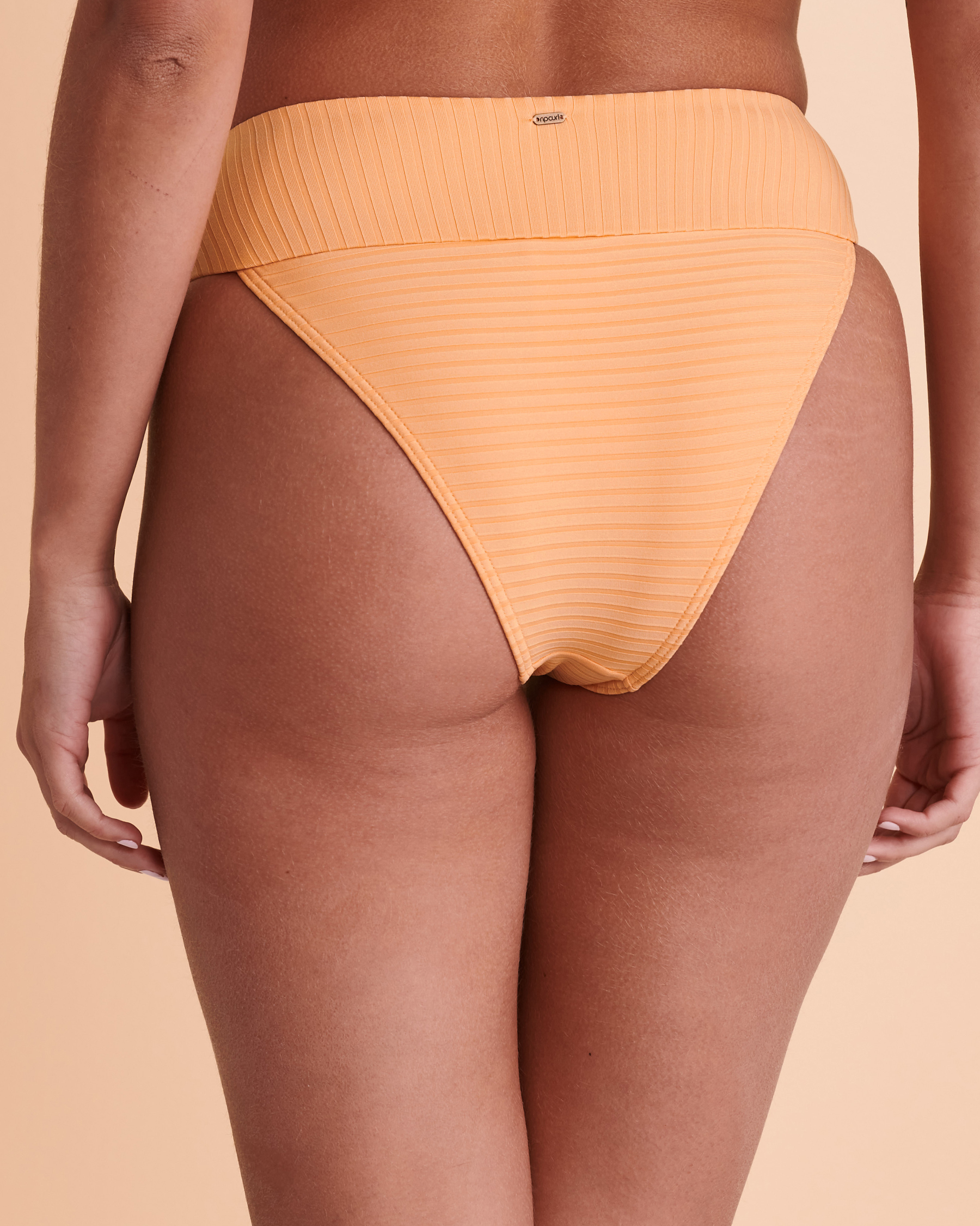 RIP CURL Bas de bikini cheeky taille haute PREMIUM SURF Orange GSIRX9 - Voir3