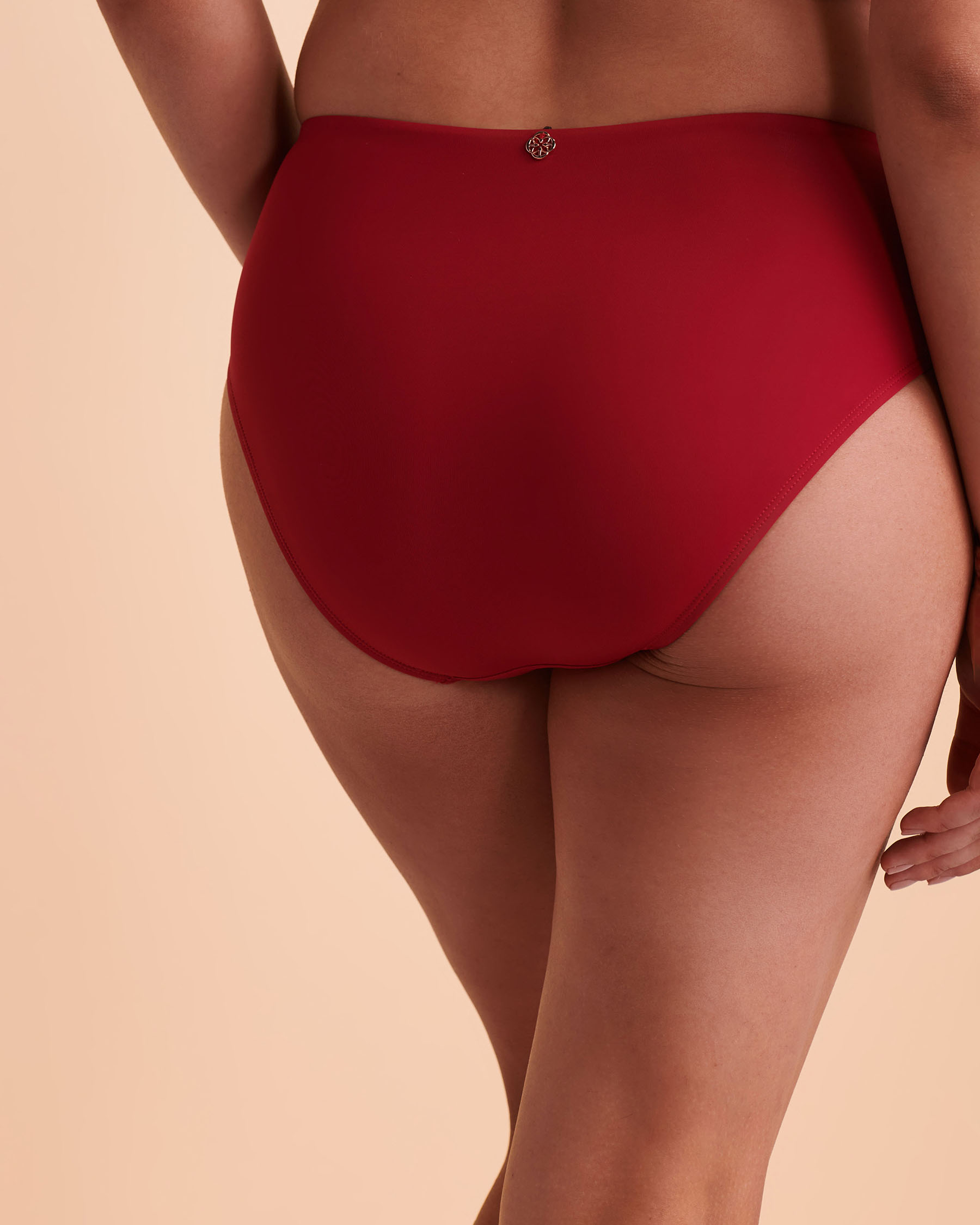 TURQUOISE COUTURE Bas de bikini taille mi-haute PERSIAN Fuchsia 01300106 - Voir2
