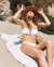 ROXY Haut de bikini bralette RIB ROXY LOVE Blanc brillant ERJX304762 - View1