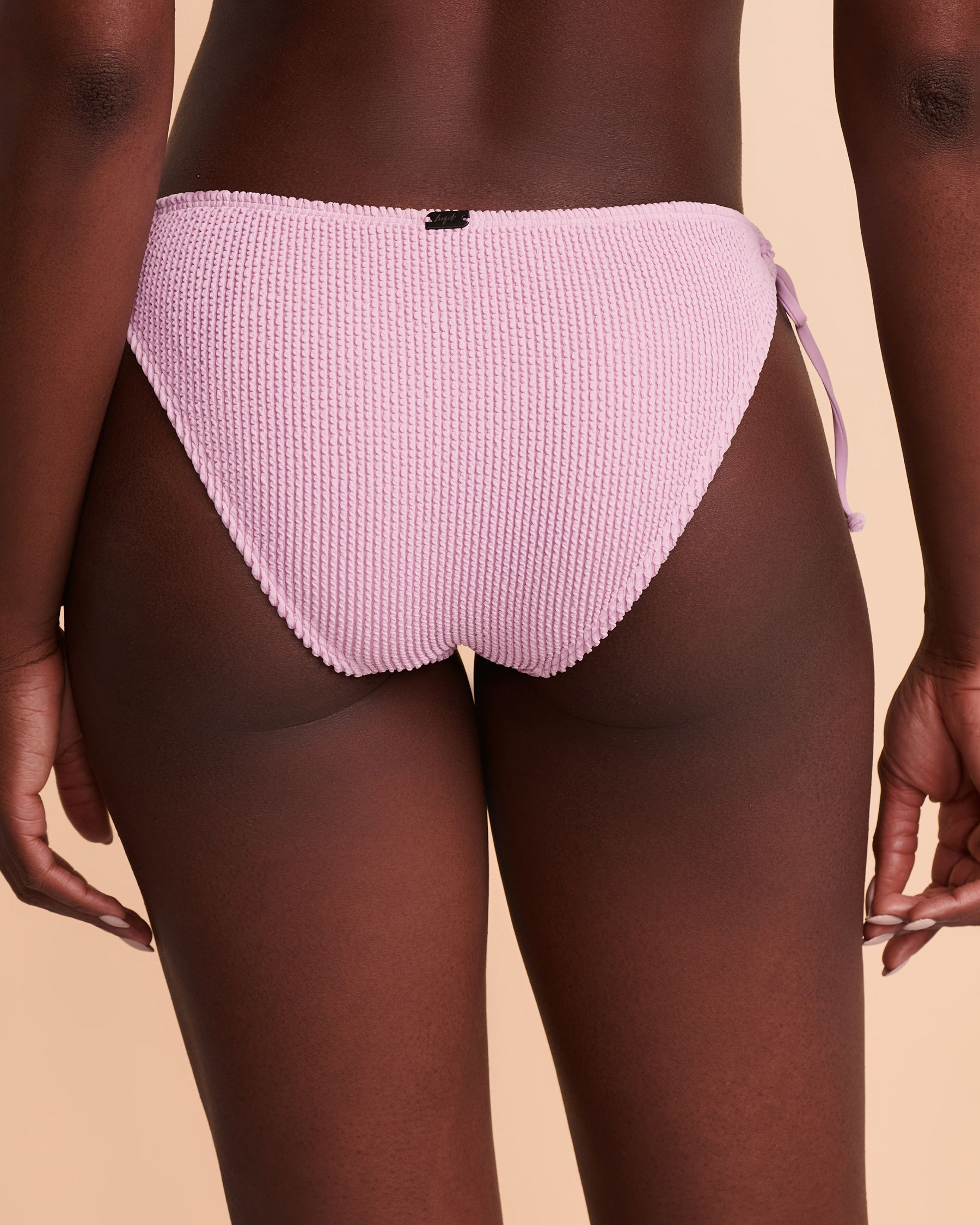TROPIK TEXTURED Brazilian Bikini Bottom Lavender 01300084 - View3