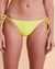 GUESS Bas de bikini noué aux hanches CAUTION YELLOW Jaune néon E02O21MC044 - View1