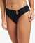 JETS AUSTRALIA JETSET Mid Waist Bikini Bottom Black J3775 - View1