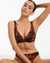 JETS AUSTRALIA DESERT PALM D/DD Cup Bikini Top Terracotta J40406D-DD - View1