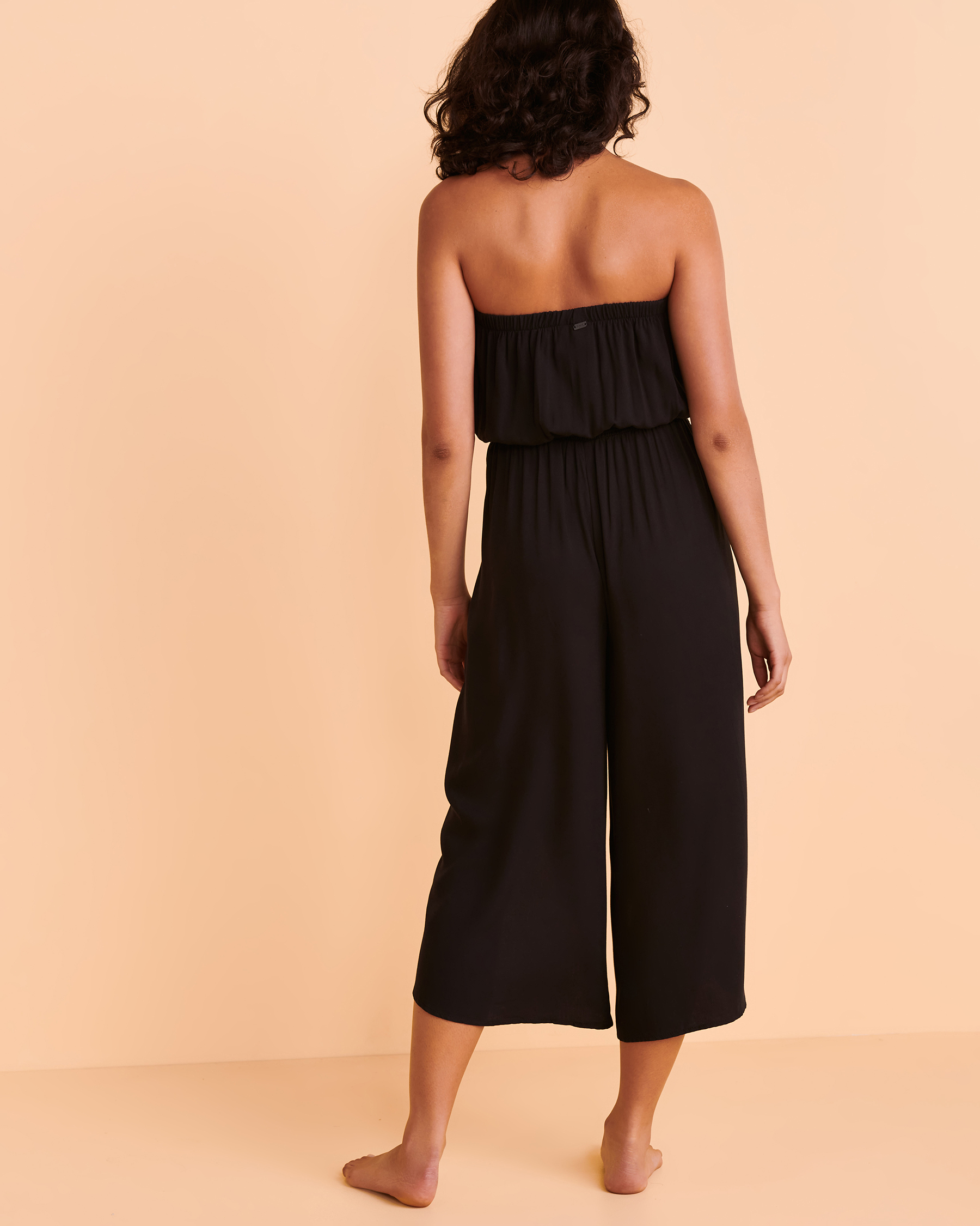 TROPIK Sleeveless Jumpsuit Black Bikini Village