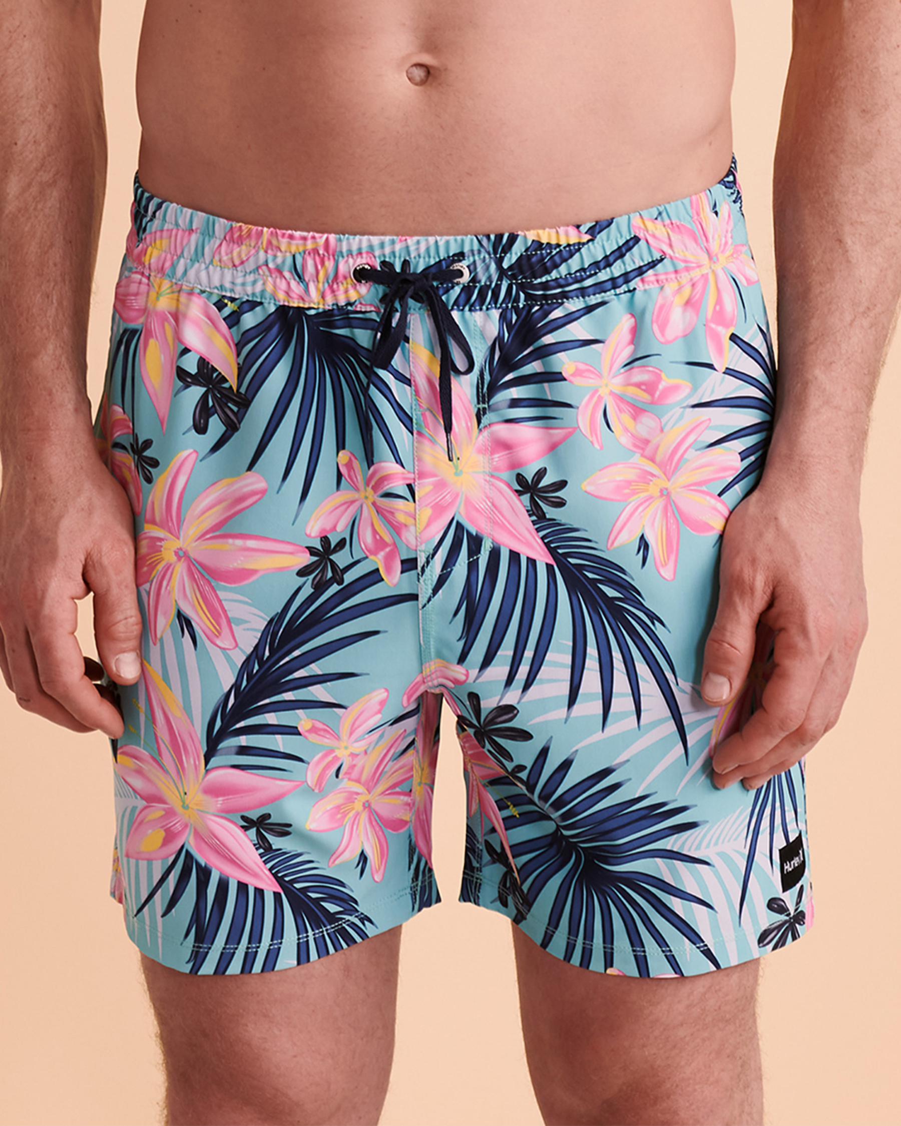HURLEY Maillot volley CANNONBALL Imprimé tropical MBS0011030 - Voir1