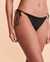 MY BIKINI STORY SOLID Brazilian Bikini Bottom Black 01300108 - View1
