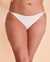 MY BIKINI STORY Bas de bikini brésilien SOLID Blanc 01300108 - View1