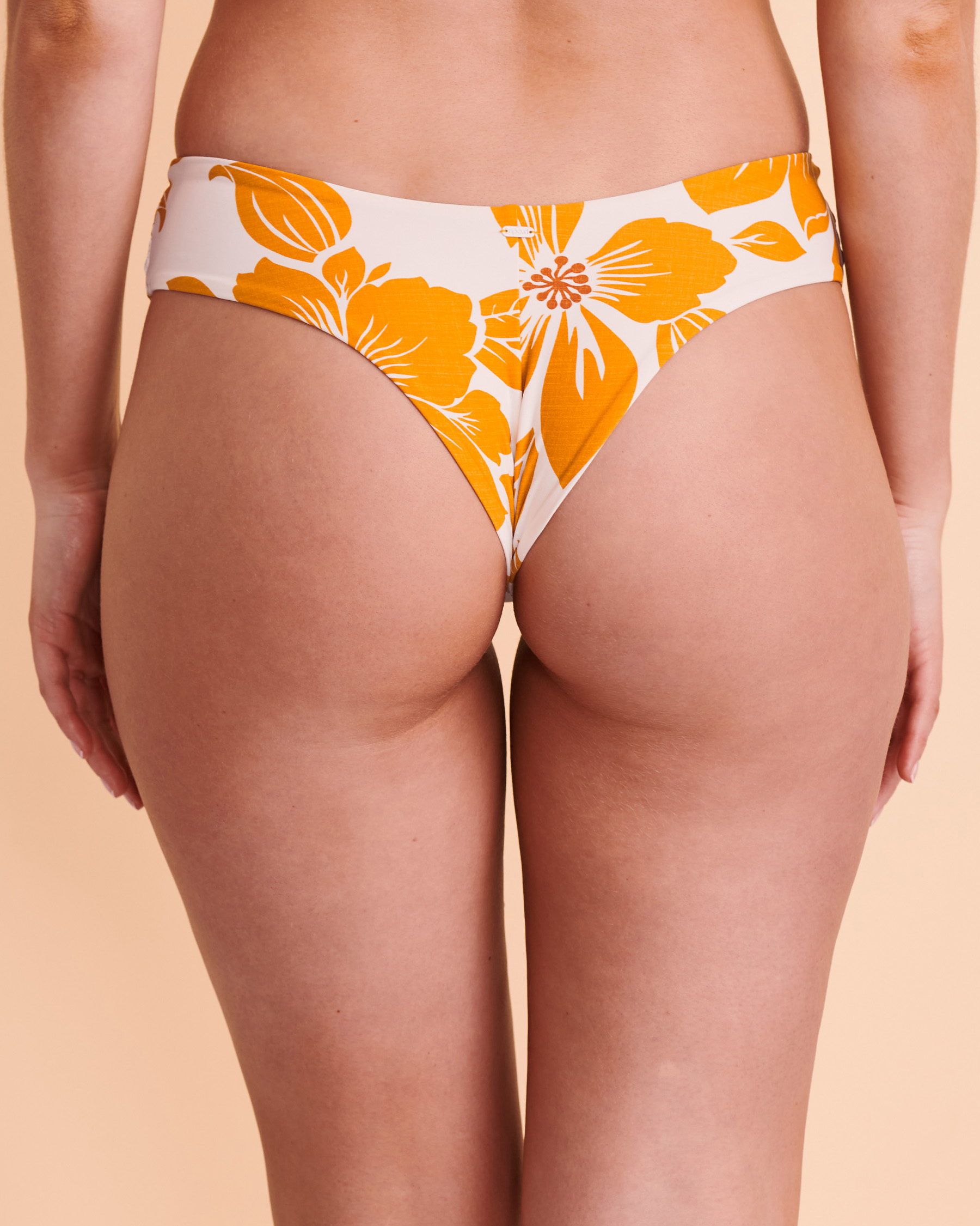 RIP CURL AZALEA High Leg Bikini Bottom Yellow floral GSIBS9 - View4