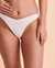 ROXY RIB ROXY LOVE High Leg Bikini Bottom Brillian white ERJX404434 - View1