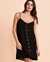 KOY RESORT MIAMI Button-down Mini Dress Black K2014 - View1