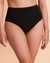 CHRISTINA SOLID Foldable Waistband Bikini Bottom Black 30ZZ3240 - View1