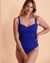SEA LEVEL ESSENTIALS Tankini Top Blue SL3027ECO - View1