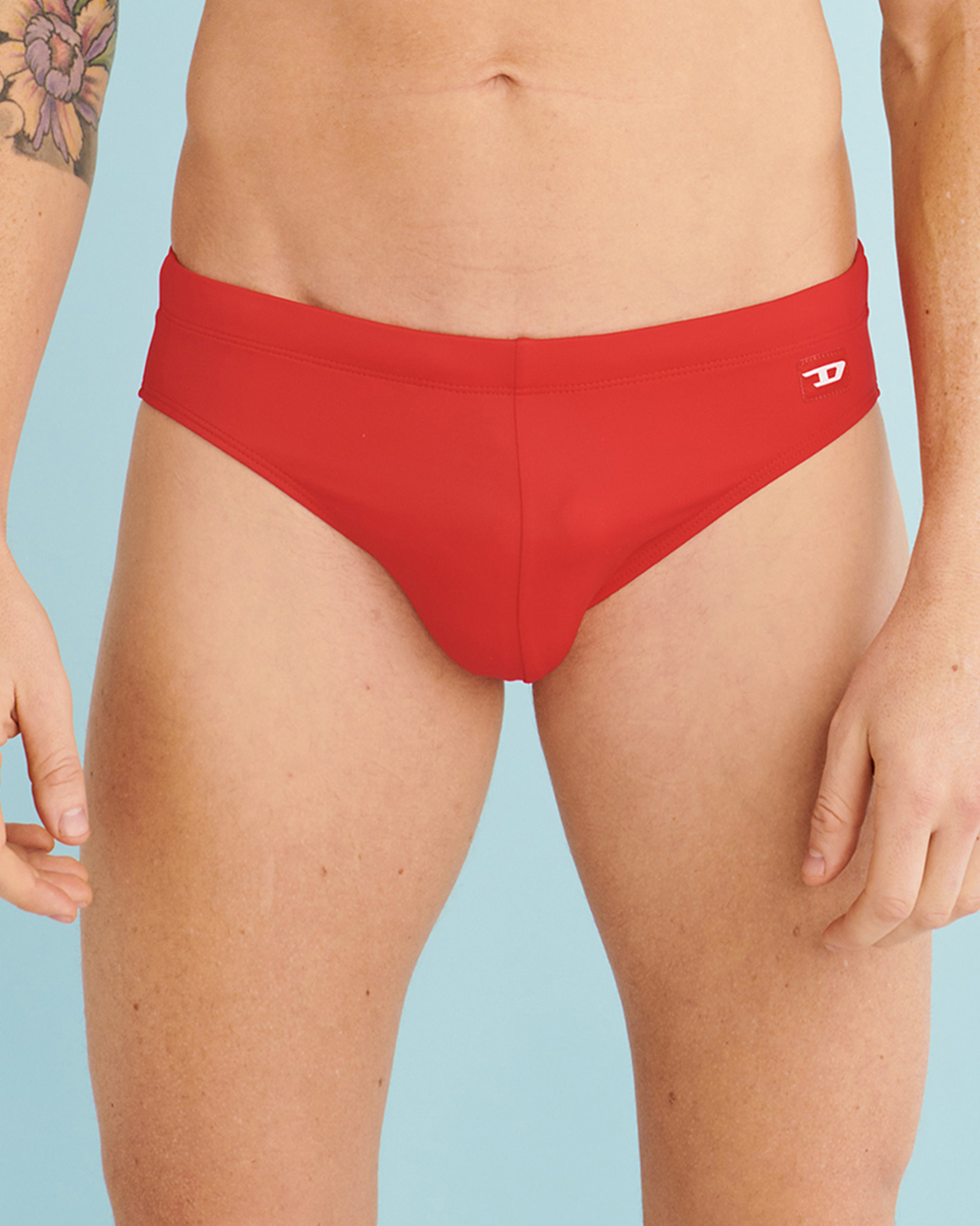 DIESEL Boxer Swimsuit Red 00SMNQ0JEAX - View1