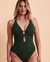 BLEU ROD BEATTIE RING ME UP One-piece Swimsuit Forest Green RBMU22796 - View1