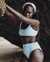 NANA PALM SPRINGS Genevieve Bralette Bikini Top Clear blue NM119 - View1