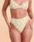 BILLABONG DAISY CHAIN Maya High Waist Bikini Bottom Retro floral ABJX400610 - View1