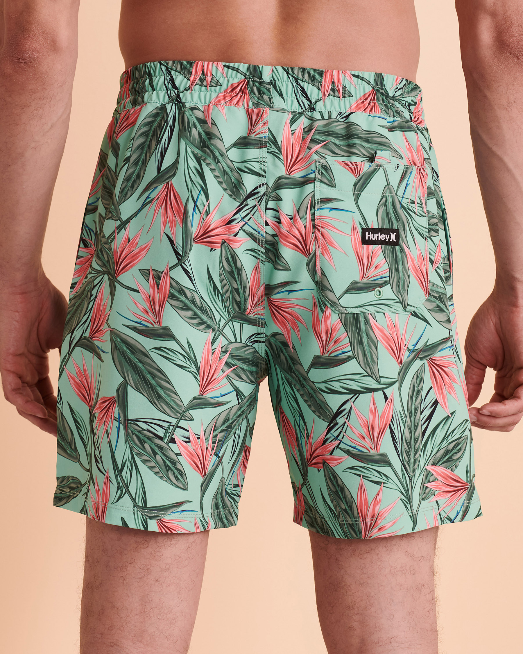 HURLEY Maillot volley CANNONBALL Imprimé tropical MBS0011030 - Voir2