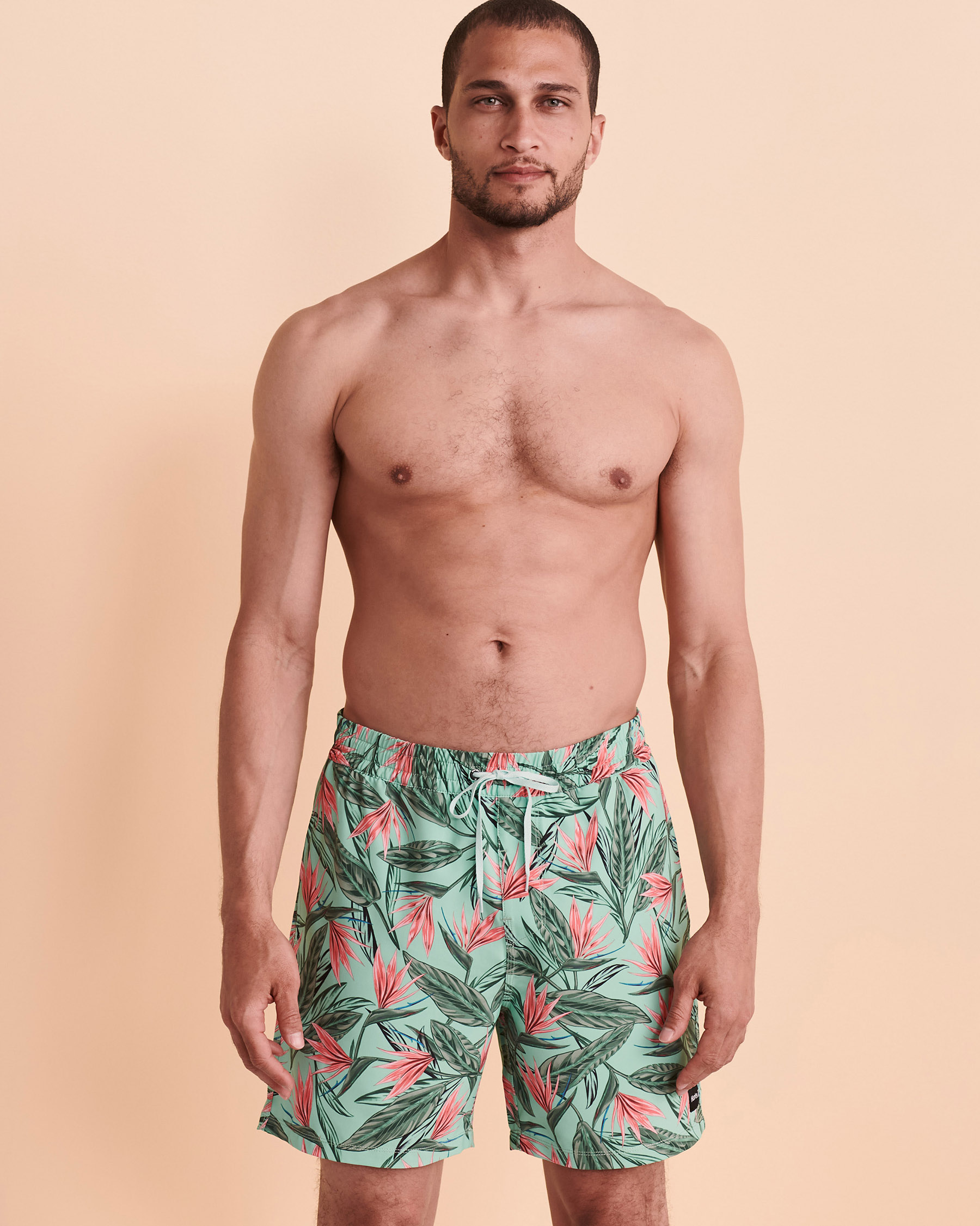 HURLEY Maillot volley CANNONBALL Imprimé tropical MBS0011030 - Voir4