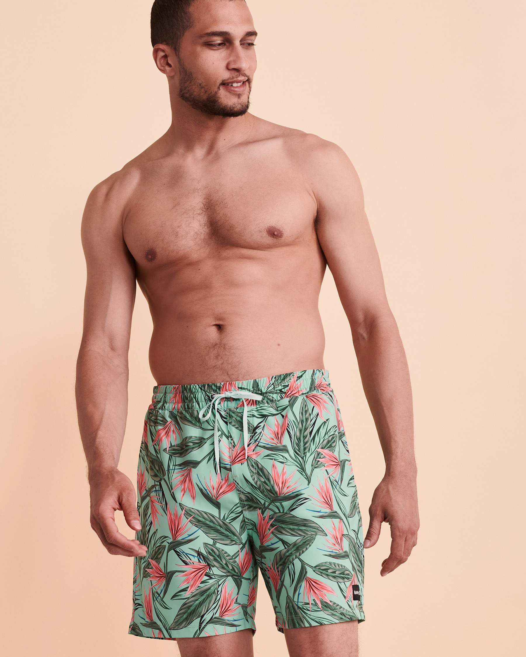 HURLEY Maillot volley CANNONBALL Imprimé tropical MBS0011030 - Voir5