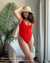BILLABONG Good Vibes Emma One Piece Sunset Red ABJX100258 - View1