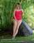 EIDON Sorbet Meredith Textured One-piece Swimsuit Pink Raspberry 35213161 - View1