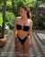 SEATONIC Ring Bandeau Bikini Top Black 01100327 - View1