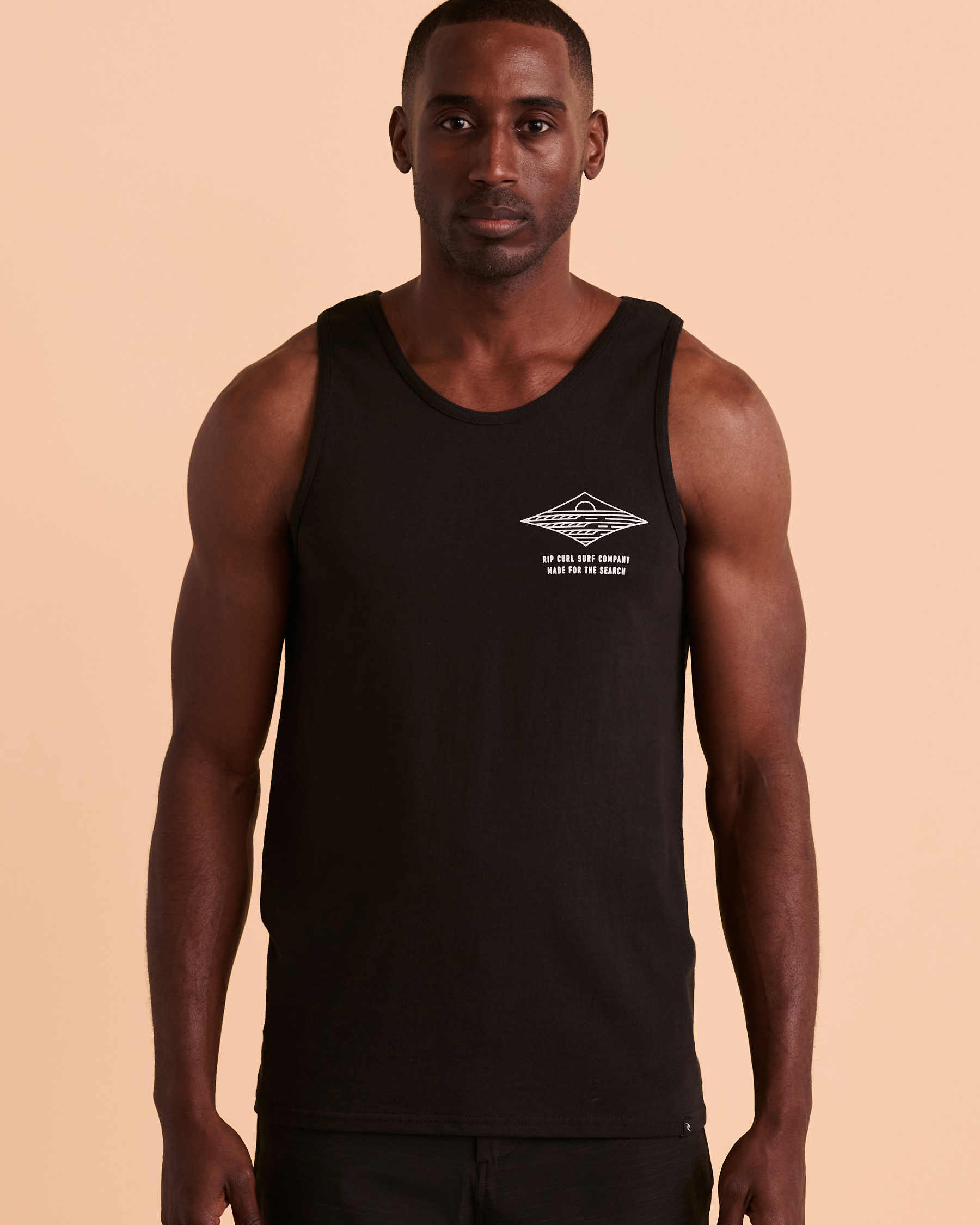 RIP CURL LINE UP Tank Top - Washed black