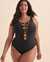 BLEU ROD BEATTIE Ring Me Up Ring One-piece Swimsuit Black RBMU23207 - View1