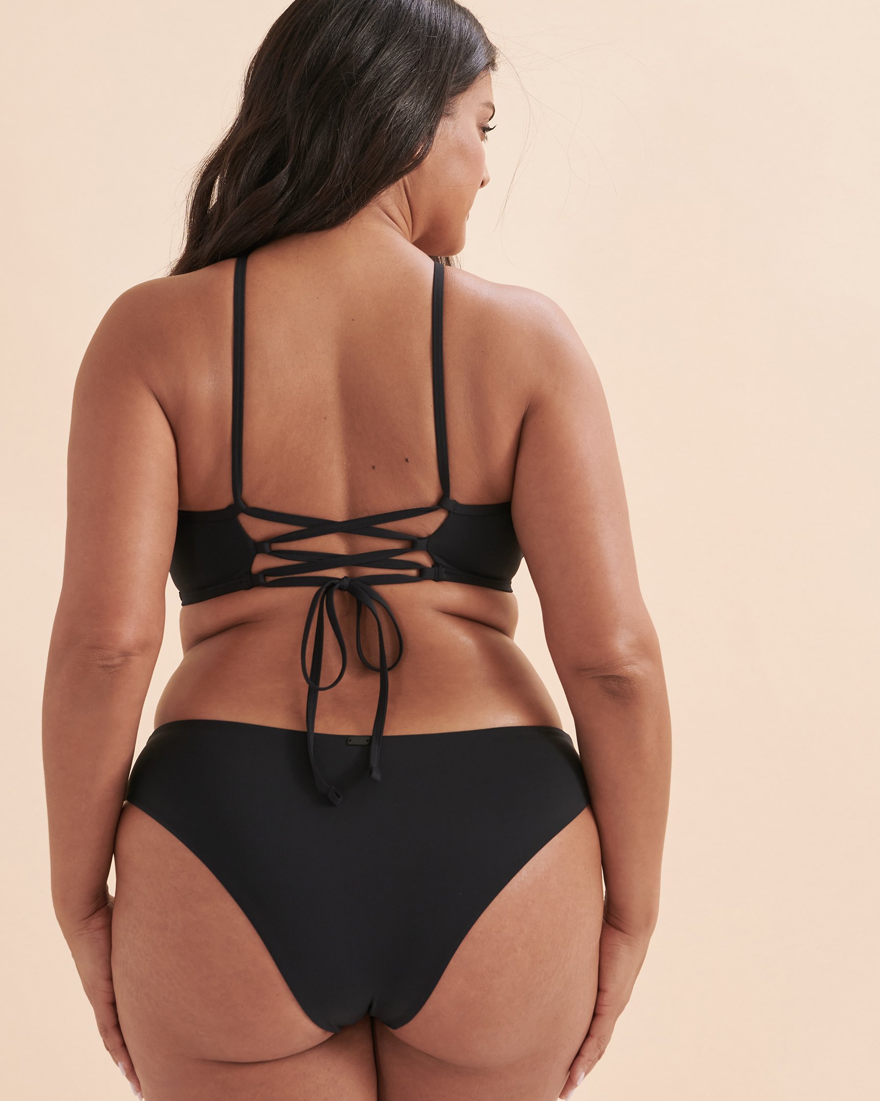 High neck bikini top plus size shop