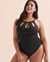 BLEU ROD BEATTIE Get The Look High Neck One-piece Swimsuit Black RBGL24215 - View1