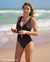 BLEU ROD BEATTIE Ring Me Up Plunge One-piece Swimsuit Black RBMU24294 - View1