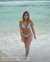 ROXY Rib Roxy Love The Quiver Triangle Bikini Top Baby Blue ERJX305205 - View1